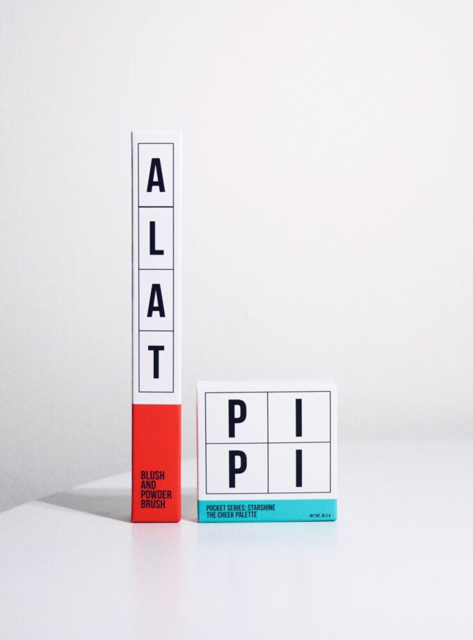PIPI KIT : STARSHINE + ALAT : BLUSH & POWDER BRUSH