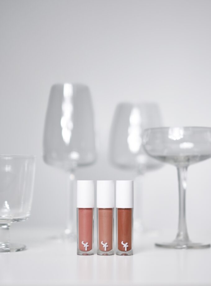 BIBIR LIP GLASS : TRIO